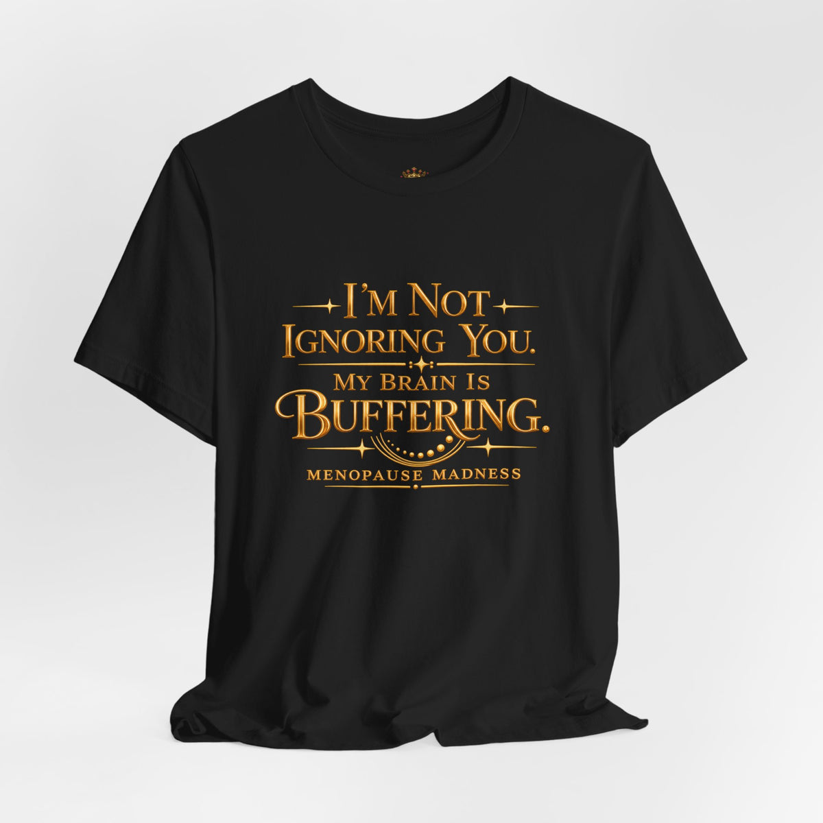 Brain Fog Woman T-Shirt — Menopause Empowerment Tee